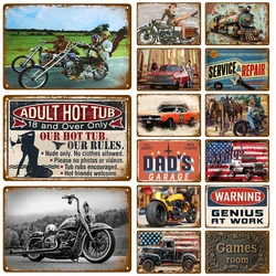 Vintage Tin Sign Home Decor Items Wall Decor Art Wall Mural Room Decoration Items Decor Men Retro Metal Sign Plate Bar Posters