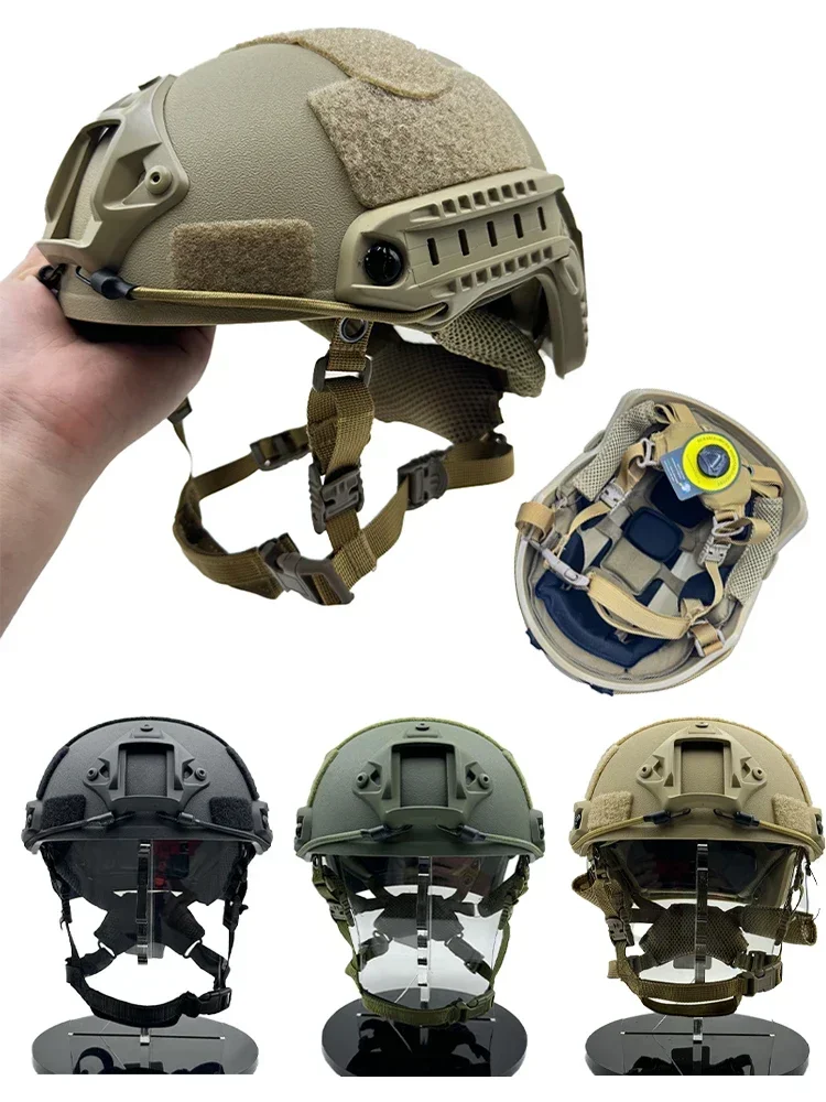 

Fast MH Tactical Helmet Glass Fiber Wendy Suspension PadHelmet Outdoor Activity Protective Training Safety Riot Control Helmets