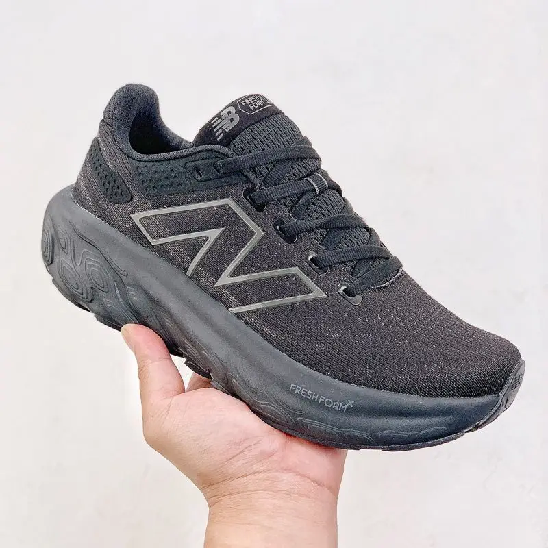 New Balance-Sapatos de Jogging Flexíveis Respiráveis para Homens e Mulheres, Tênis Soft Running, Clássicos, Duráveis, Unisex, NB1080 V13, 1080V13, Ginásio