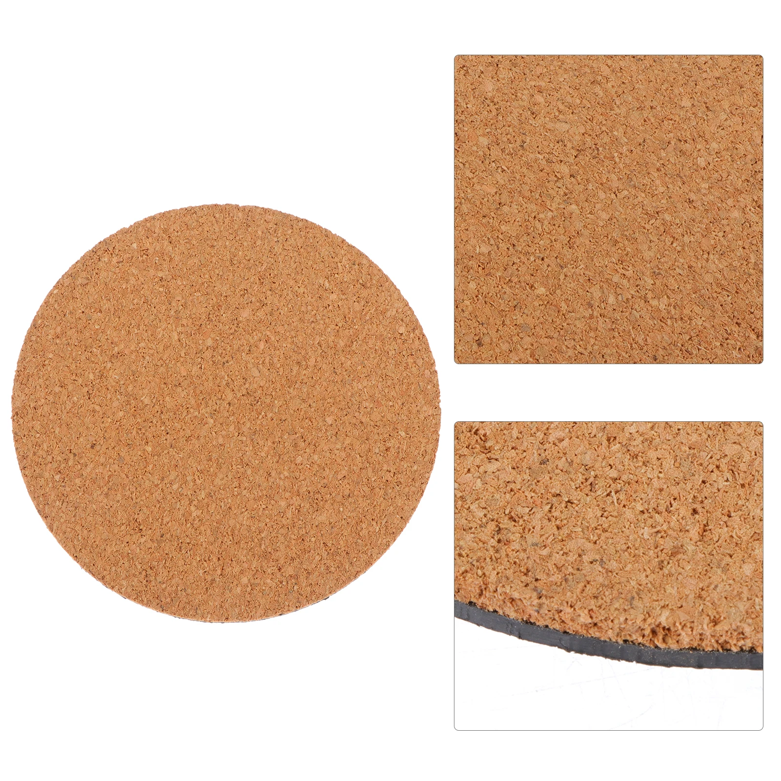 

Flower Pot Mat High Class Material Long Service Life Garden Planter Mat Cork Plant Coaster Gardening Cork Coaster Plant Plate