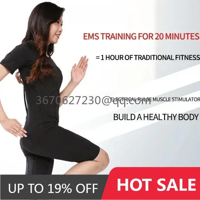 

2024 New EMS Micro Current Pulse Wireless Intelligent Fitness Suit Yoga Training Suit Fitness Rehabilitation Unisex