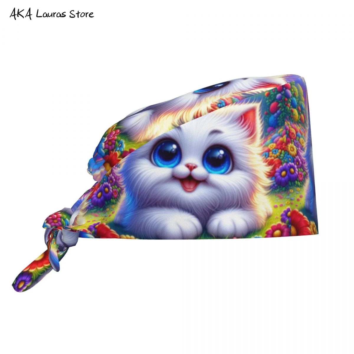 Cappellini per allattamento unisex per gatti per negozi di animali Divertenti accessori per infermieristici veterinari traspiranti Cappellino per anaestesia