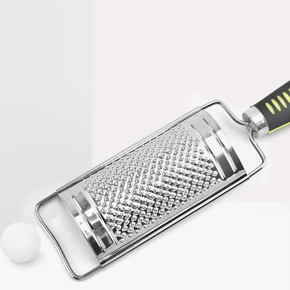 

3Pcs Premium Stainless Steel Hand Grater Set Extra Coarse Zesting Blades for Citrus Fruits Cheese Chocolate Nuts Ginger Cooking