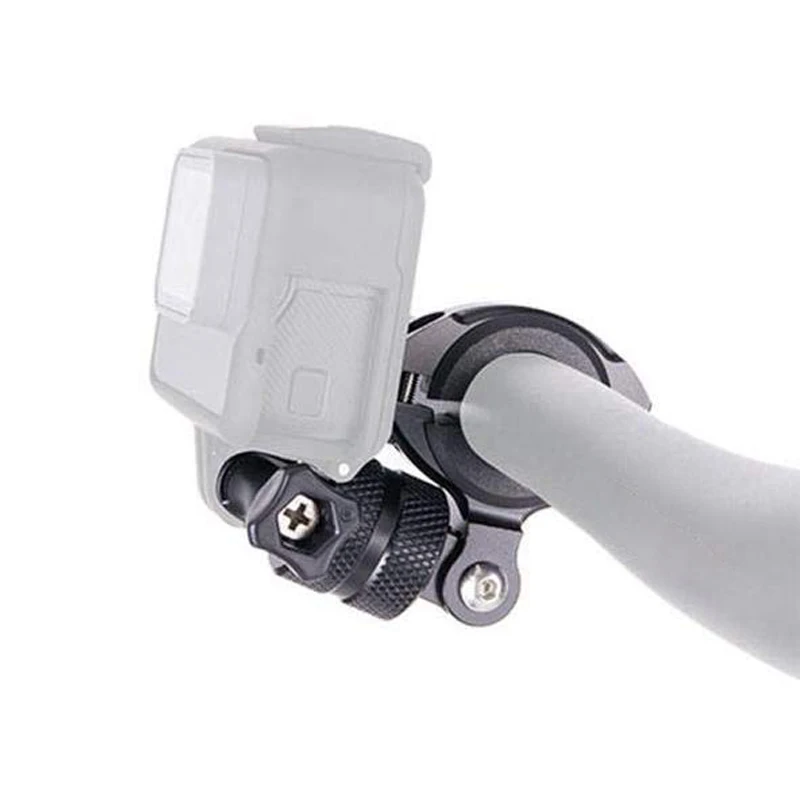 Вращающийся алюминиевый держатель для велосипеда, крепление на руль для экшн-камеры GoPro Hero 11 10 9 8 7 6 5 4 Xiaomi Yi Eken Sjcam DJI