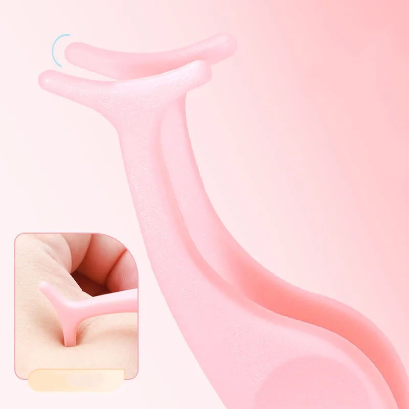 Pinzas para pestañas, Clip ligero para pestañas postizas, herramienta para injerto de pestañas, sin fatiga, para uso doméstico, rutina de maquillaje para salón de belleza