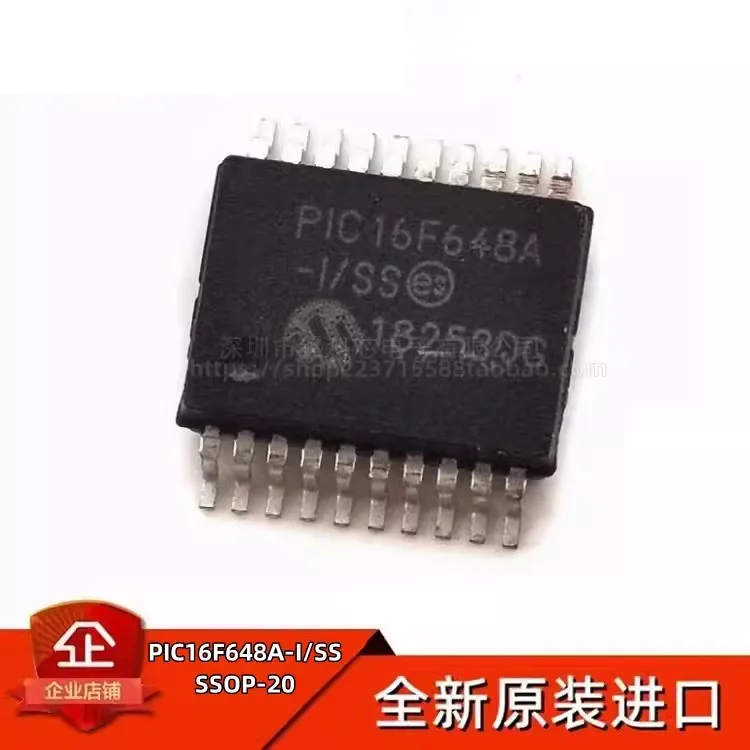 10adet Brand new original PIC16F648A-I/SS SMD SSOP-20 microcontroller chip
