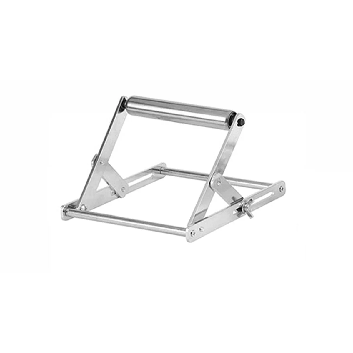 

Foldable Stainless Steel Stand Adjustable Cutting Machine Material Support Frame for Cutting Stand Workbench Lift,A