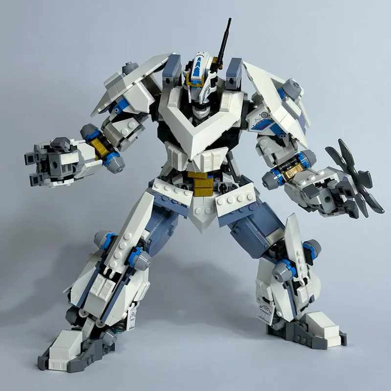1049 STKS MOC- 212417    Legacy Zane's Titan Mech Mech Super Armor Robotfiguren Bouwstenen Kit Bricks Klassiek filmmodel