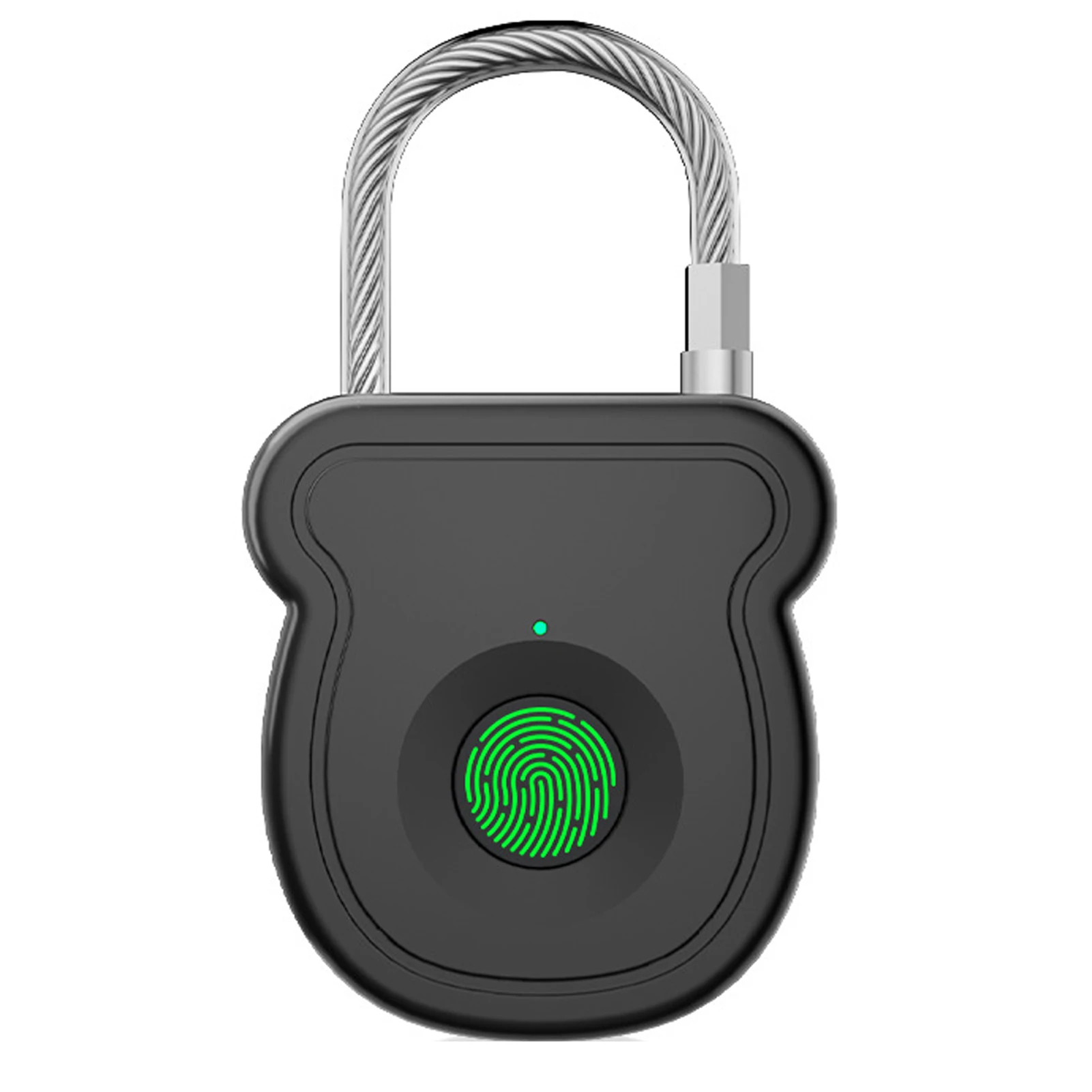 Effective Fingerprint Padlock For Office Double Cabinet Suitcases Outdoor Luggage Fingerprint Lock