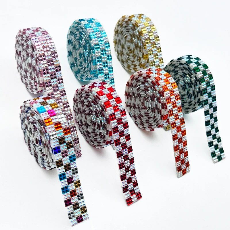 Self-Adhesive Rhinestone Strip - огляд і ціна Embellishment Glue Craft