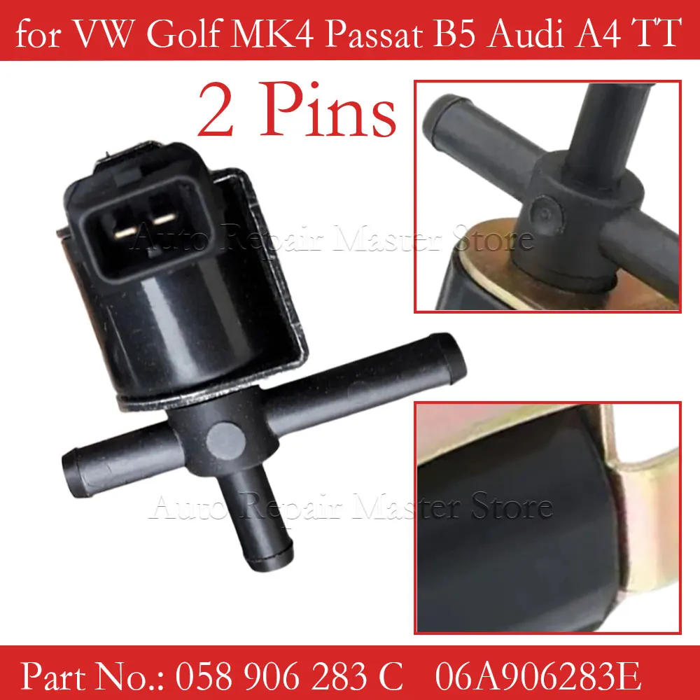 Válvula de Control de presión de refuerzo para Audi TT MK1 8N 1,8 T 180 225 058906283C 06A906283E 058906283E accesorios de coche