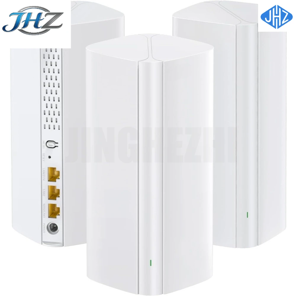 JHZ for New upgrade-3-Pack,WiFi 6 Mesh System Nova MX12 - Whole Home Covers up to 7000 sq.ft - Dual-Band Mesh Network-Hot Sale.