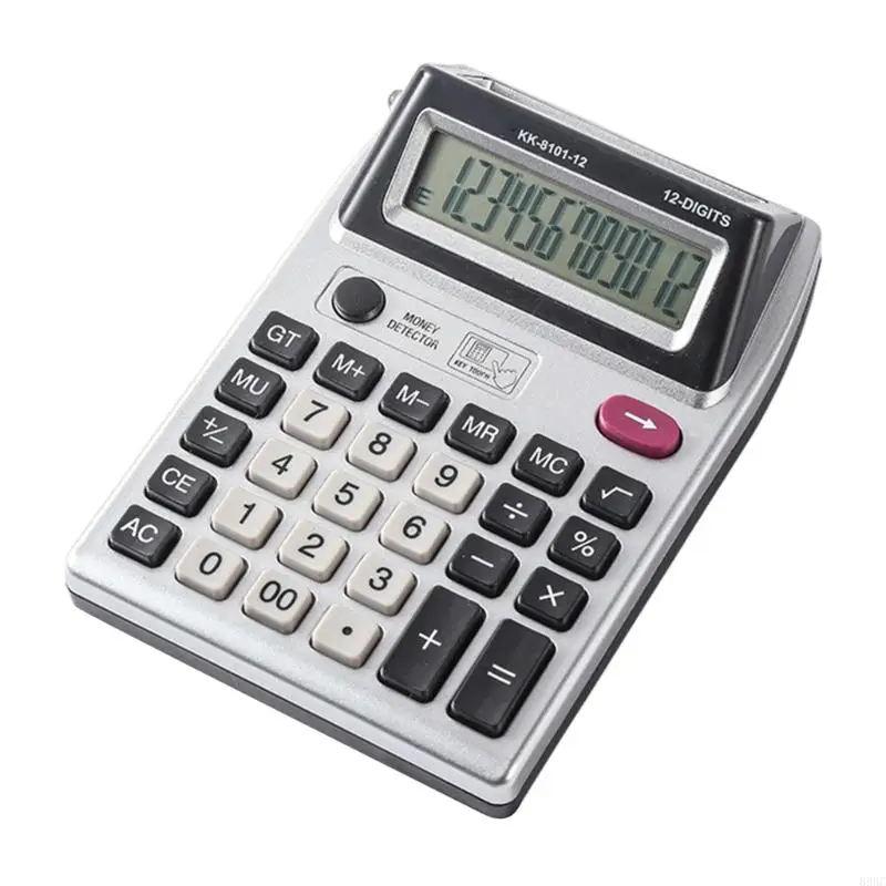 Double Screen 12 Digits Desktop Calculator With Two Side Display For Team Collaboration Precise Financial Calculations 896C
