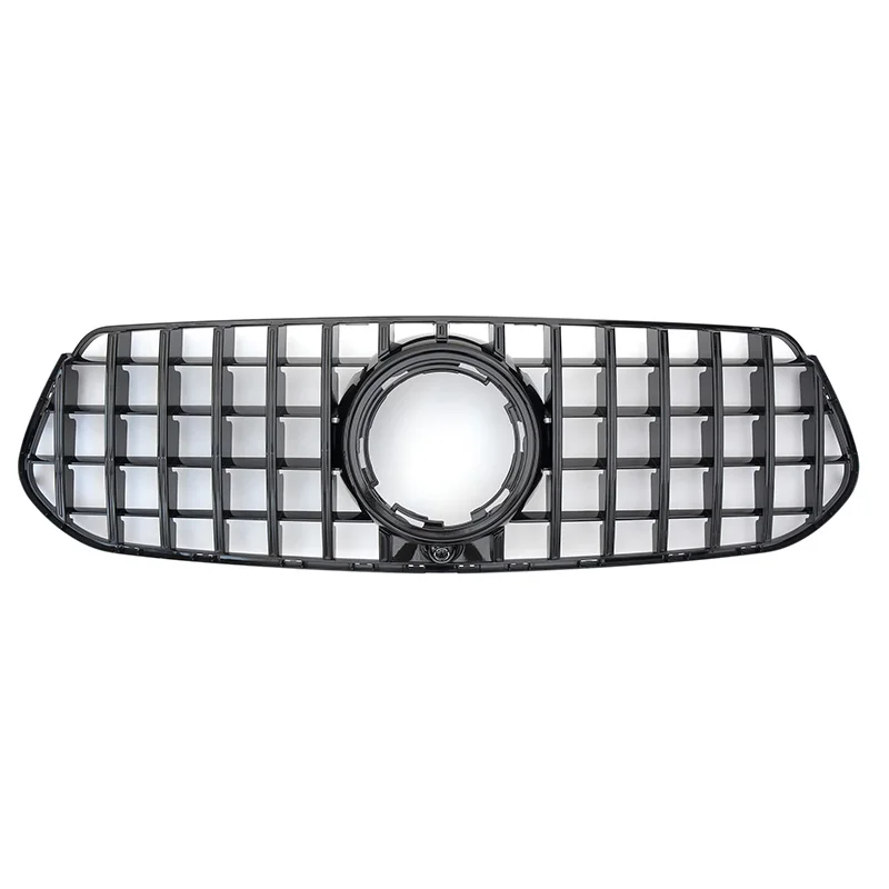 

GT All Black Front Car Grille Suitable for Mercedes Benz GLE Class W167 Modification 2020-2022