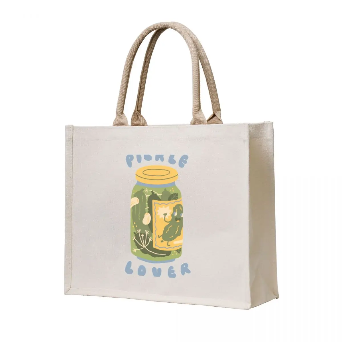 

Pickle Lover Tote Bag Women's tote bag reusable grocery bags shopper bag woman