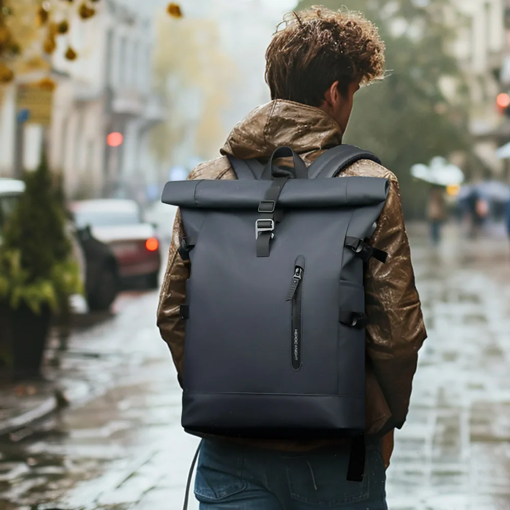 Imagem -03 - Hcankcan-mochila de Viagem para Homens e Mulheres ao ar Livre Impermeável Viagem Curta Pacote Esportivo Grande Capacidade Laptop de 156 Bolsa Casual