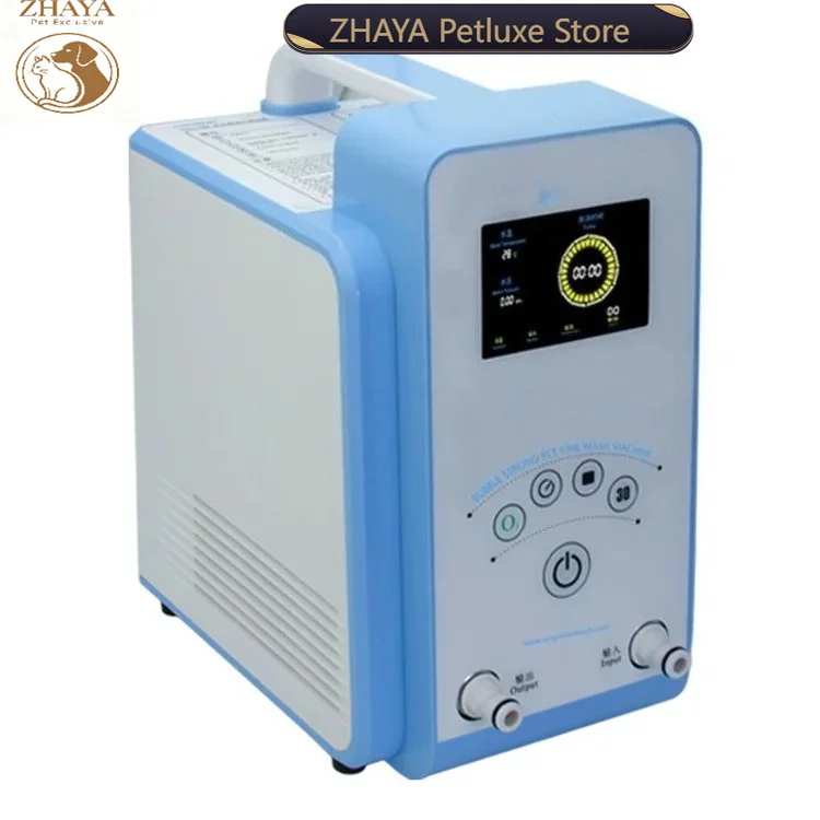 ZHAYA Micro Nano Bubble Milk Bath Machine for Cat Dog Pet Spa Cleaning System with Foam Generator for Home Grooming