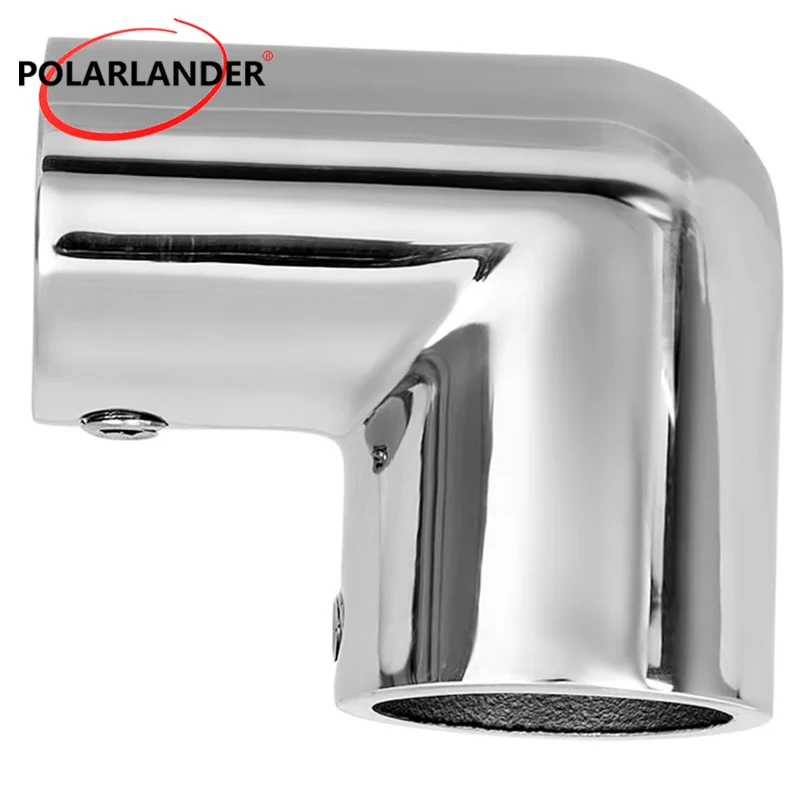 Boat Hand Rail Fitting 1PC 316 Stainless Steel Heavy Duty Marine Grade Fit 90 Degree Elbow For 25mm Pipe Tubing Mount Hardware