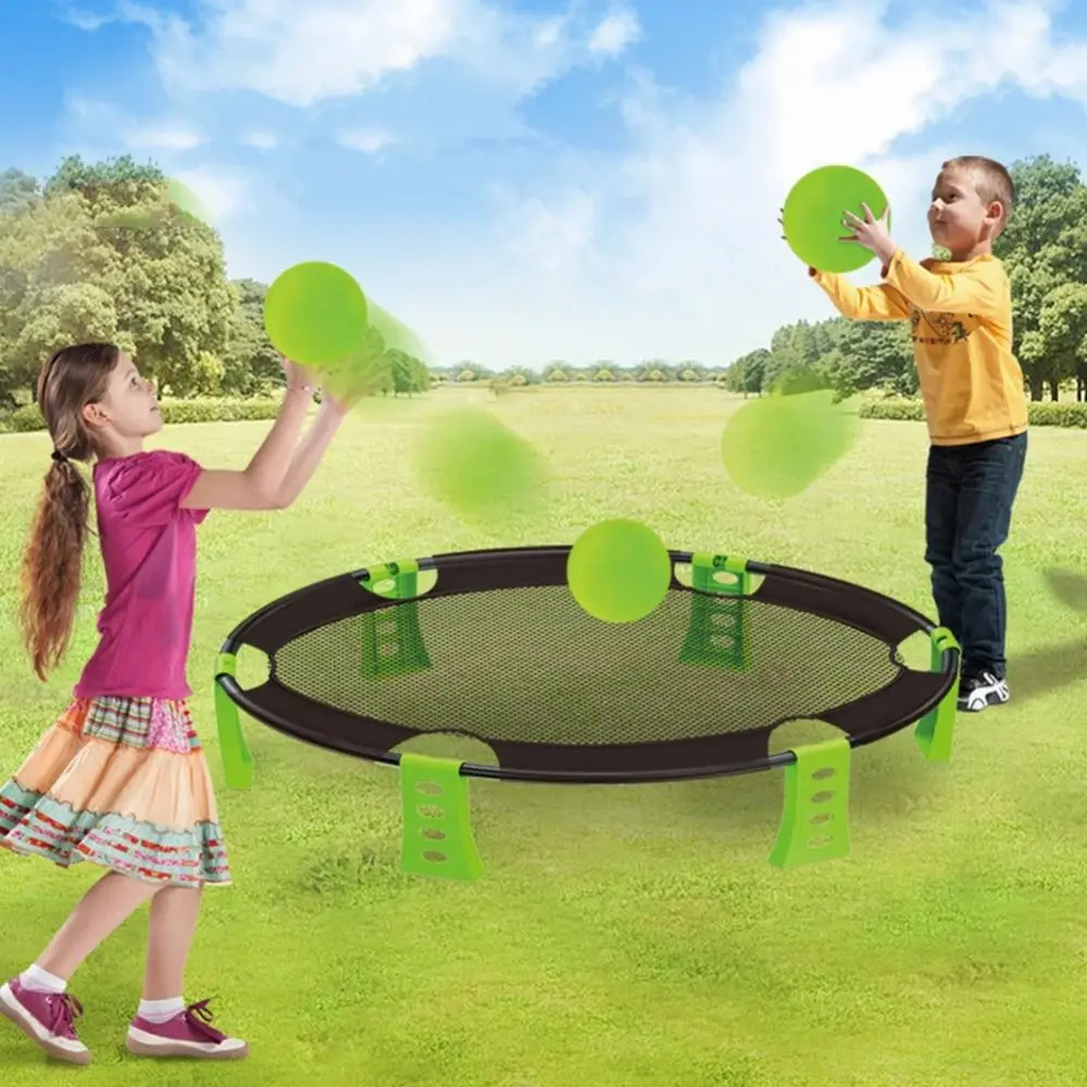 

With Carry Bag Volleyball Battle Game 2 Balls Foldable Inflatable Volleyball Game Inflatable Portable
