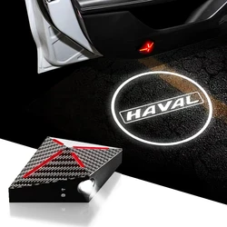 2pcs Car door welcome warning light accessories for haval f7 f7x h2 h2s h5 h6 h8 h9 jolion