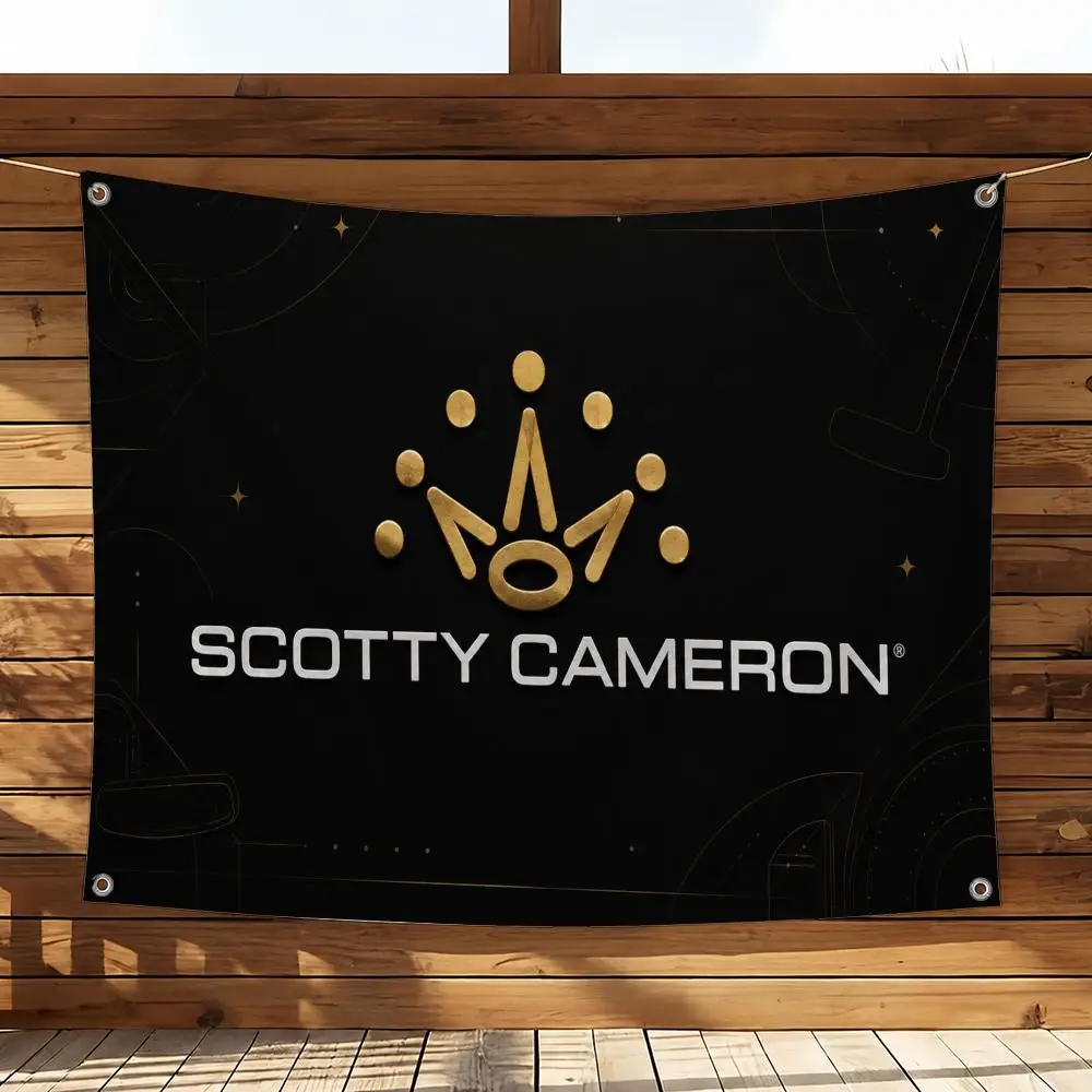 Marke Scotty Cameron Flags Haus- und Gartendekorationsbanner - Wandhängende Flagge für drinnen und draußen – Detail 10