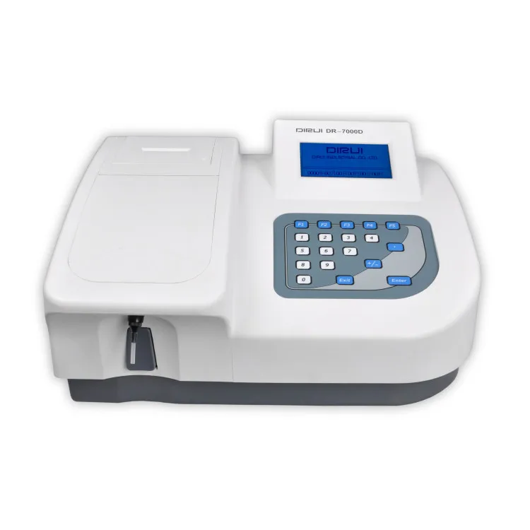 

DIRUI hot sale DR-7000D medical instrument semi auto biochemistry analyzer