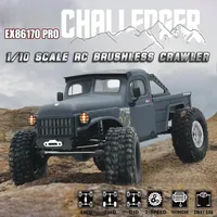RGT CHALLENGER EX86170 PRO FOC Brushless Power 1/10 RC Electric Remote Control Model Car Rock Crawler Adult Kids Toys