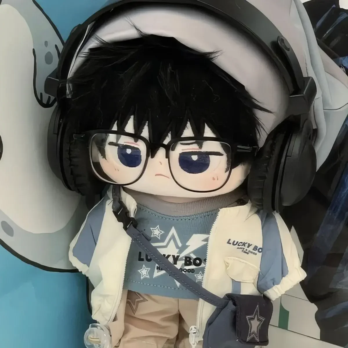 20 سنتيمتر Jujutsu Kaisen Fushiguro Megumi الكرتون أفخم دمية تغيير الملابس لعب للأطفال هدايا عيد الميلاد هدية عيد الميلاد #6