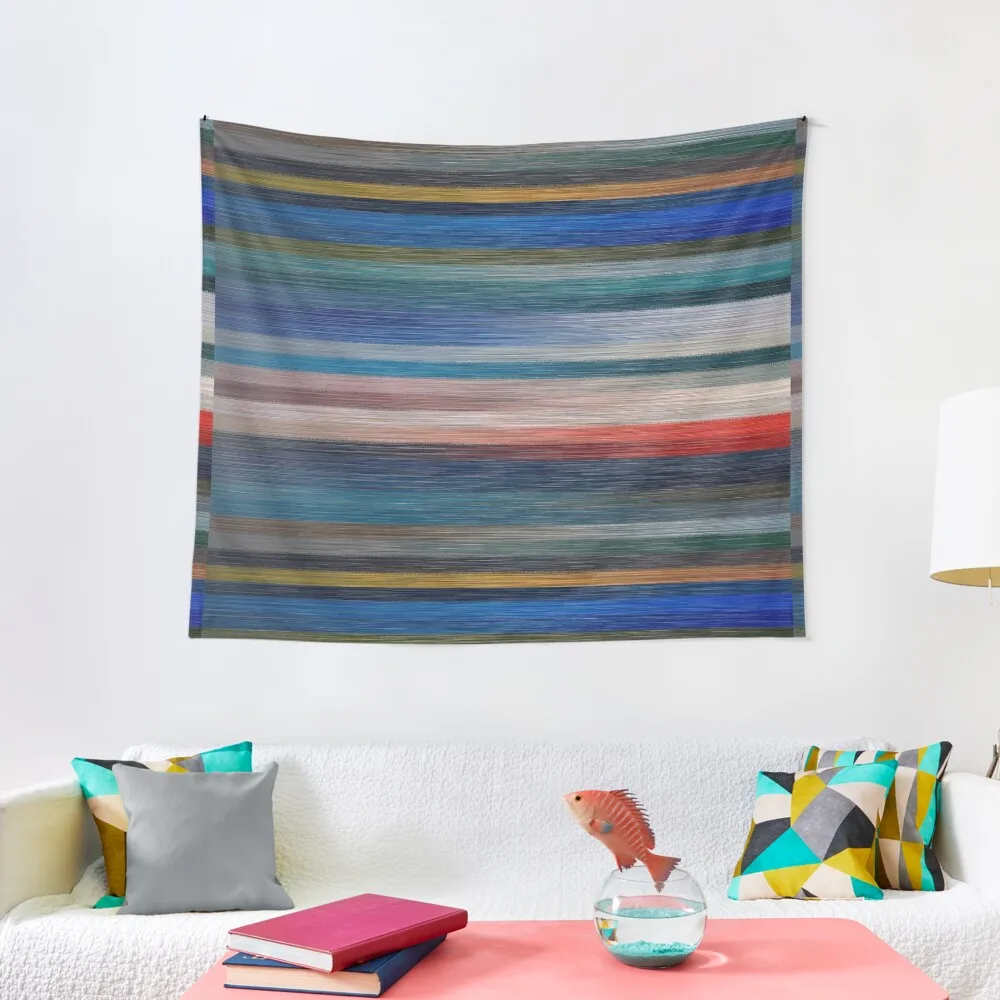 

Colorful Gradient Hues, Knit Style Design for Apparel and Accessories Tapestry Art Mural Hanging Wall Wall Carpet Tapestry