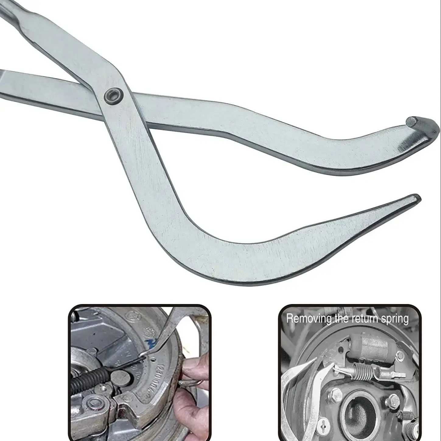 290/330mm Auto Trommel Bremse Frühling Clamp Frühling Entfernung Clamp Zange Auto Reparatur Werkzeug Installer Werkstatt Demontage Hand werkzeuge – Detail 2