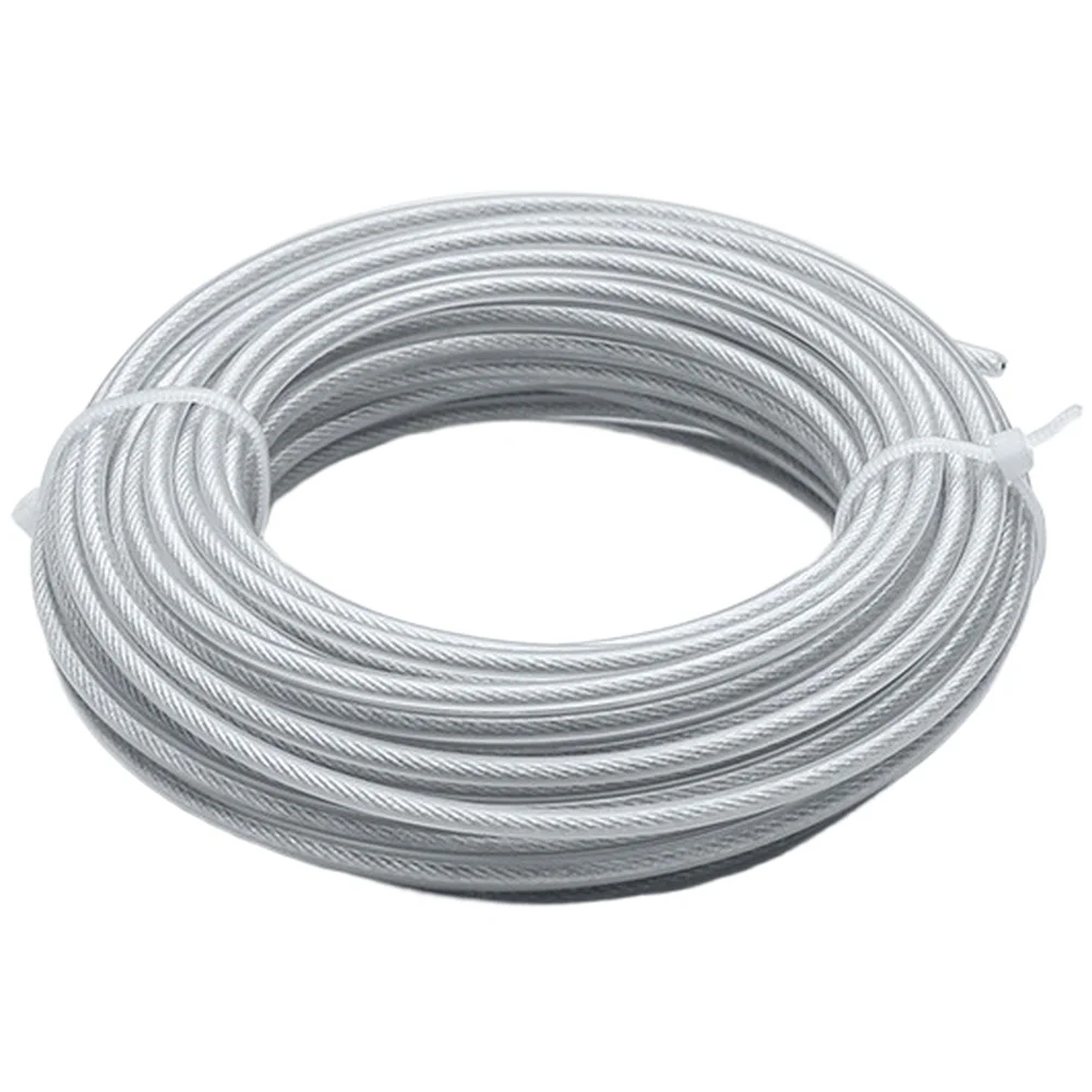 

3.0mm Nylon Trimmer Line with Steel Reinforcement for Heavy Duty Trimming Tasks on For Lawn and Landscape Edges