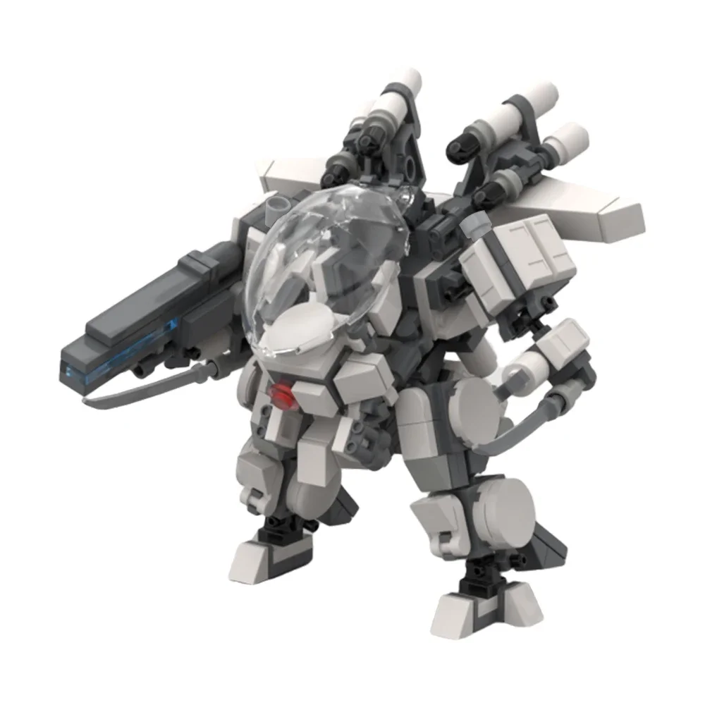 Moc-war-レンガロボットのビルディングブロックセット,メカニックのロボットモデル,アクションフィギュア,戦士のレンガのおもちゃ,子供へのギフト