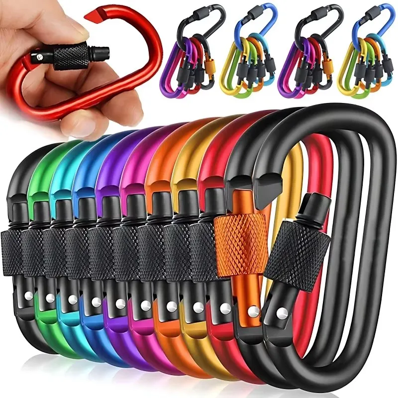 Grab Your 4 Pack Carabiner Clips for Only .51 – Lightweight, Durable, and Perfect for Hiking