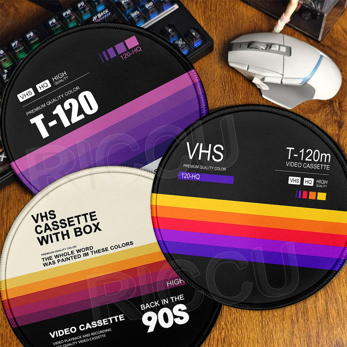 Retro VHS-stijl muismat Comput - Retro Gaming Rug recensie en prijs