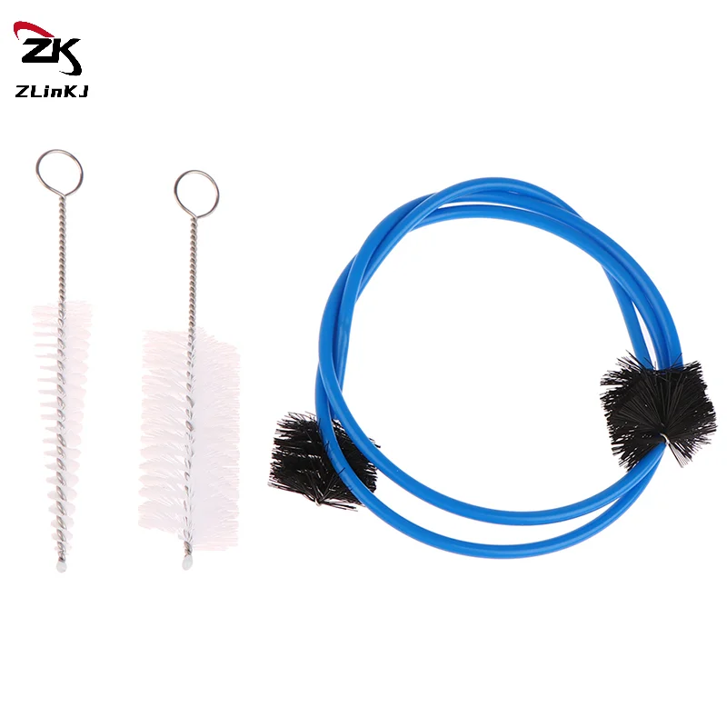 (ZYDD01) Trumpet Maintenance Kit Bendable Grasp Snake Brush Mouthpiece Brush Cornet Cleaning Kit