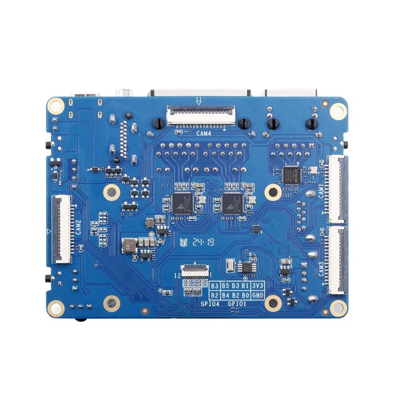 Carte de Base CM5 avec Ports LAN 2X2.5G, Port LAN 1Xgigabit, 3 connecteurs CM5 standard, carte de support CM5 pour Orange Pi CM5