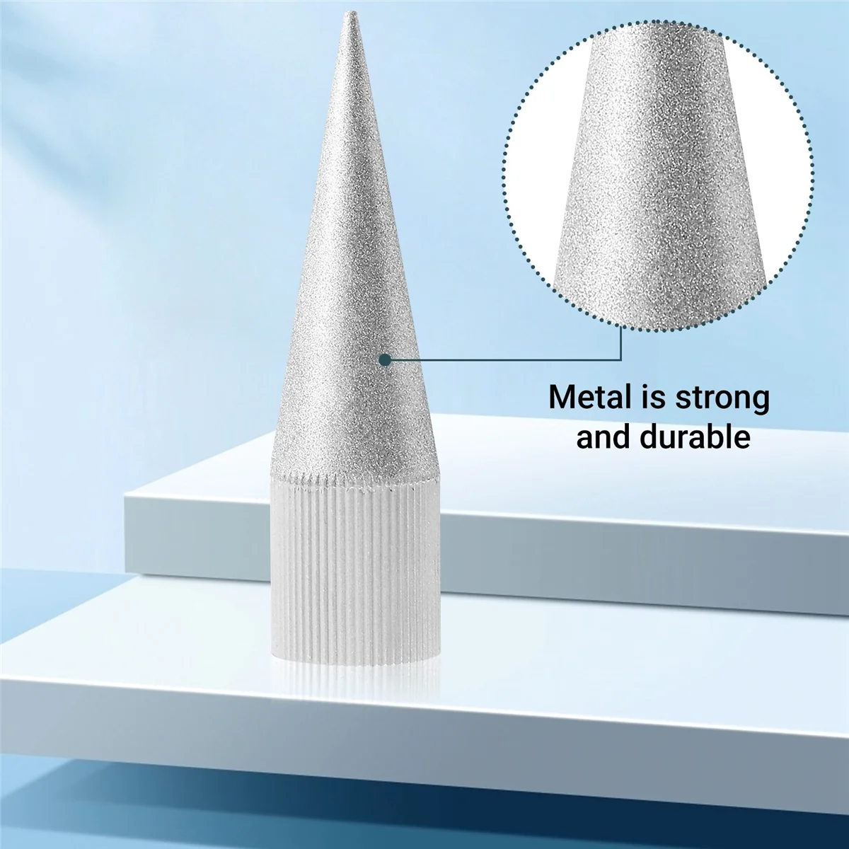 Abrasive Grinding Sharpen Tool for Leather Hole Punch Round Steel Leather Craft Hollow Hole Punching XQ