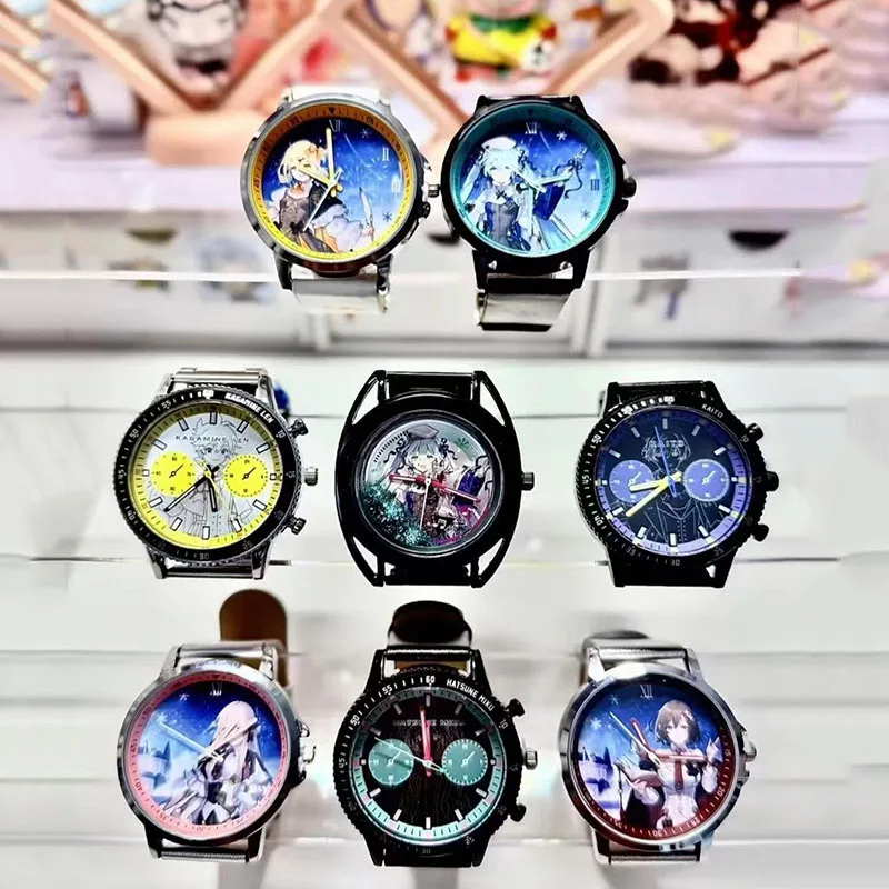 Original Hatsune Miku Snowy Night Series Wrist Watch Blind Box Watch Anime Peripheral Watch Childrens Toy Surprise Gift In Stock