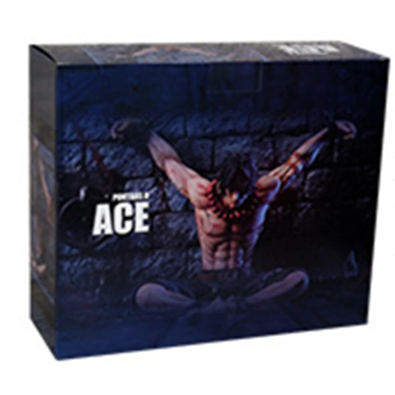 Anime One Piece Portgas D Ace In Prison Ver. GK PVC Action Figure