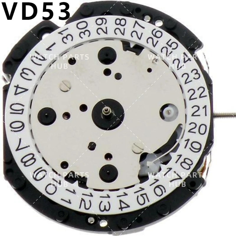 New Japan  Vd53 Watch Movement Quartz Original Tmi/SII Vd53c Dtae At 3 Watch Accessories