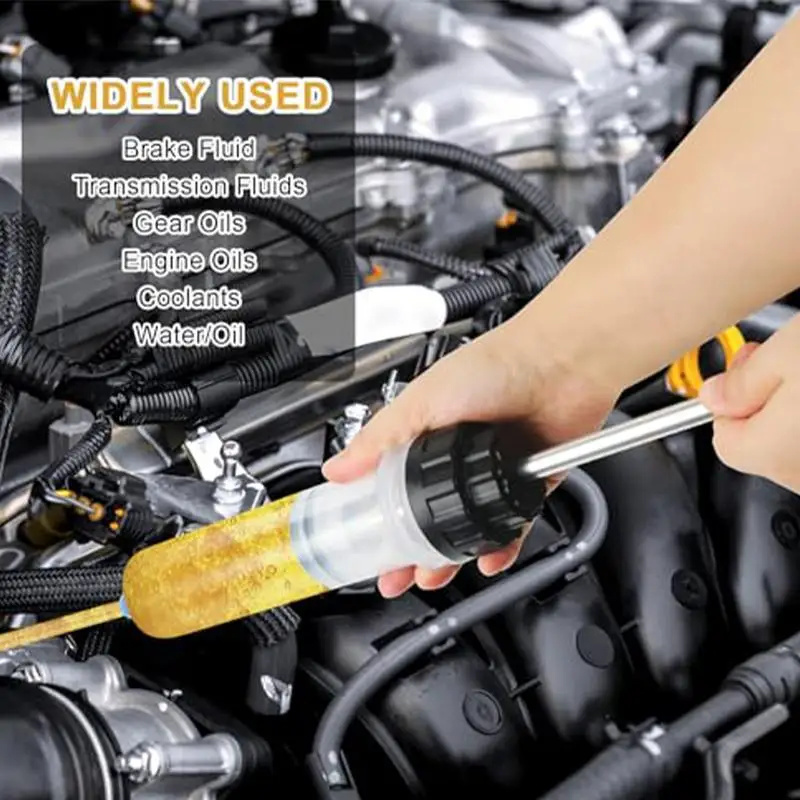 500cc Fluid Extractor Fluid Pump Automotive Brake Fluid Extractor Suction Pump Oil Extractor 500ml for Auto Mechanics