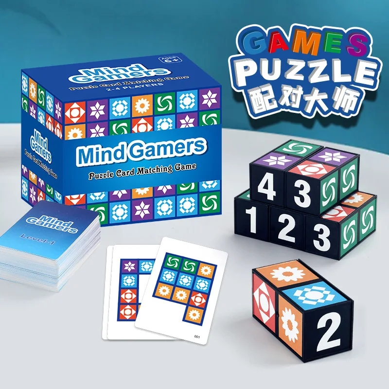 

New Matching Puzzle Party Memory Games Kids Space Logical Thinking Board Game for Children Interactive Learning Educational Toys