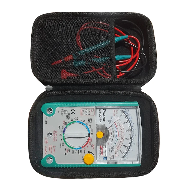 Newest Hard EVA Travel Carrying Bag Storage Case for Proskit MT-2017N MT-2019 AC/DC Analog Graph Pointer Multimeter