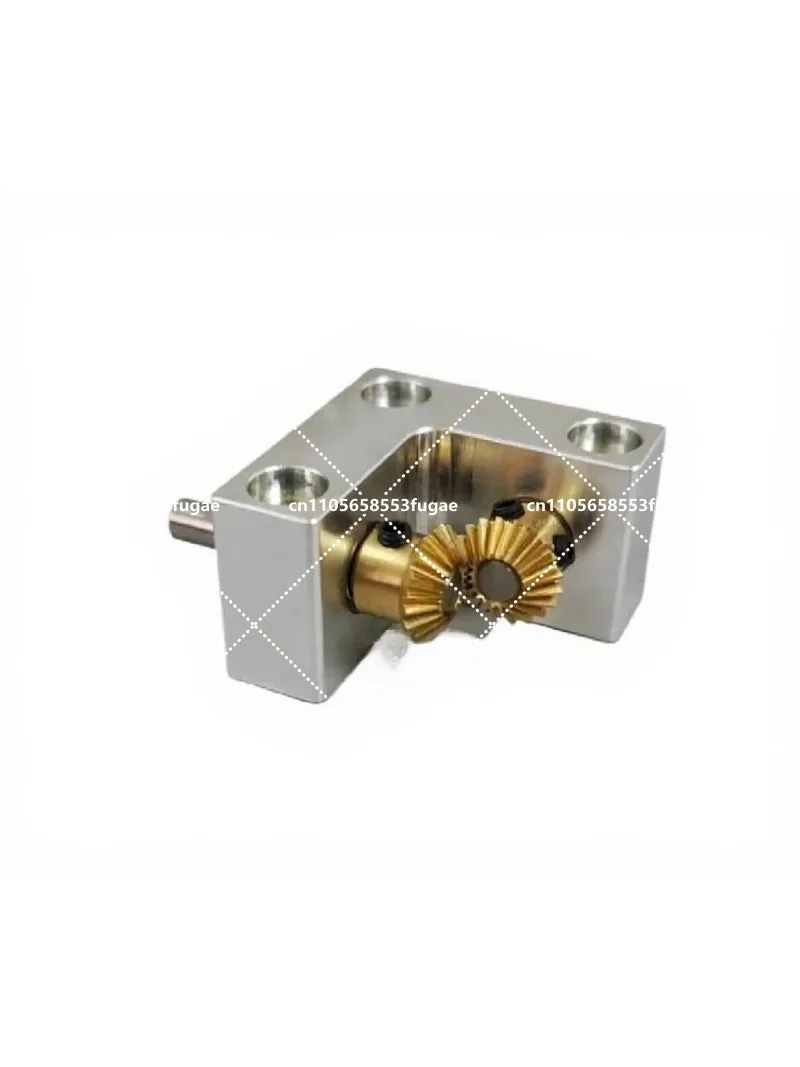 1:1 Right Angle Bevel Gearbox 4mm Shaft, Precision Gear Reducer for Transmission