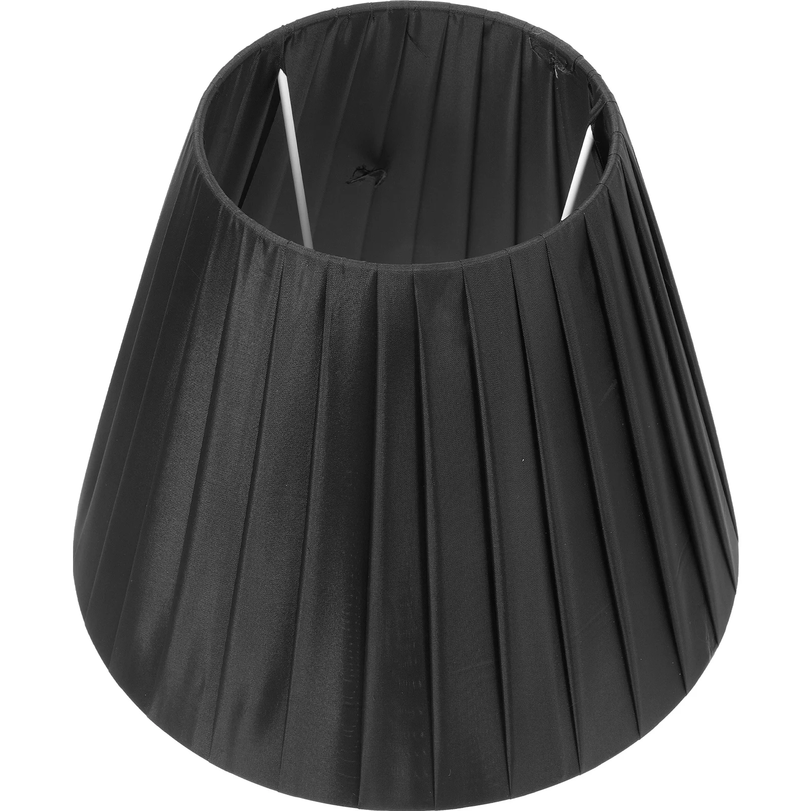 

Fabric Metal Pleated Lampshade Eye Protection Easy Install Small Size Lightweight Home Office Decorative Lighting