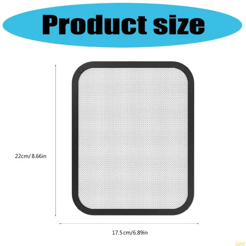 A0NC 2PCS 에어 프라이팬 뿌리 튀기는 가드 공기 프라이드 스플릿 스크린 8.5L 10L 요리 프라이팬 스플래시 가드 자기 내열성 스크린