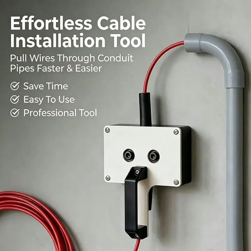 Multifunctional Heavy Duty Wire Puller Handheld 8mm Fish Tape Smooth Cable Feeder Wall Underground Data Center▪