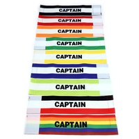 1PC Football Captain Armband Adjustable Sports Captain Armband With CAPTAIN Logo Captain's Armband For Soccer Rugby Basketball