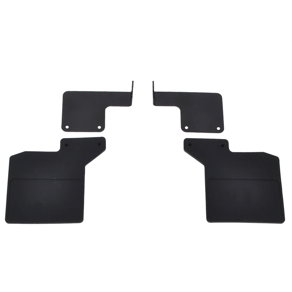 Metal Rubber Mud Guard Mudguard Fender for 1/10 RC Crawler Car Traxxas TRX-4 Defender TRX4 Bronco Accessories