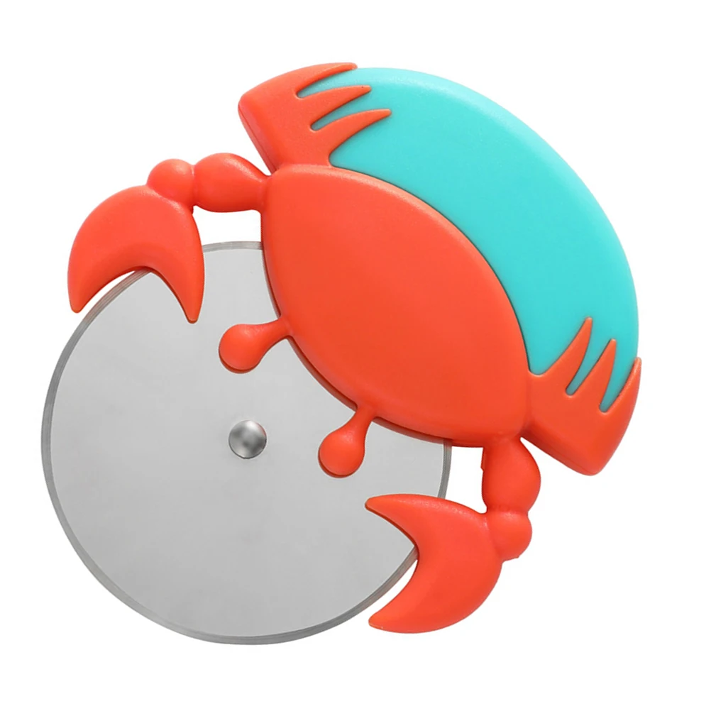 

Creative Crab Pizza Rocker Circular Saw Round Cute Slicer Abs Protective Cover